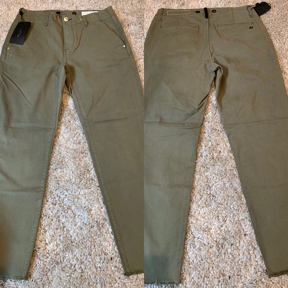 Rag & bone Olive Buckley Chino - Picture 3 of 5